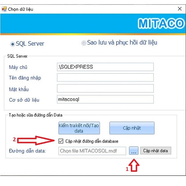 Phần mềm chấm công MitaPro tự động tải dữ liệu